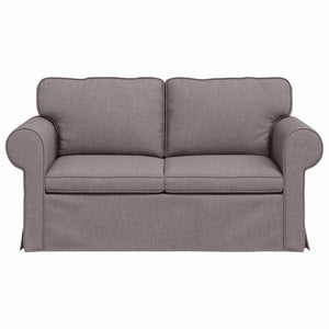 Καναπές Taupe 215 x 82 x 80 εκ ύφασμα - Pakobazaar
