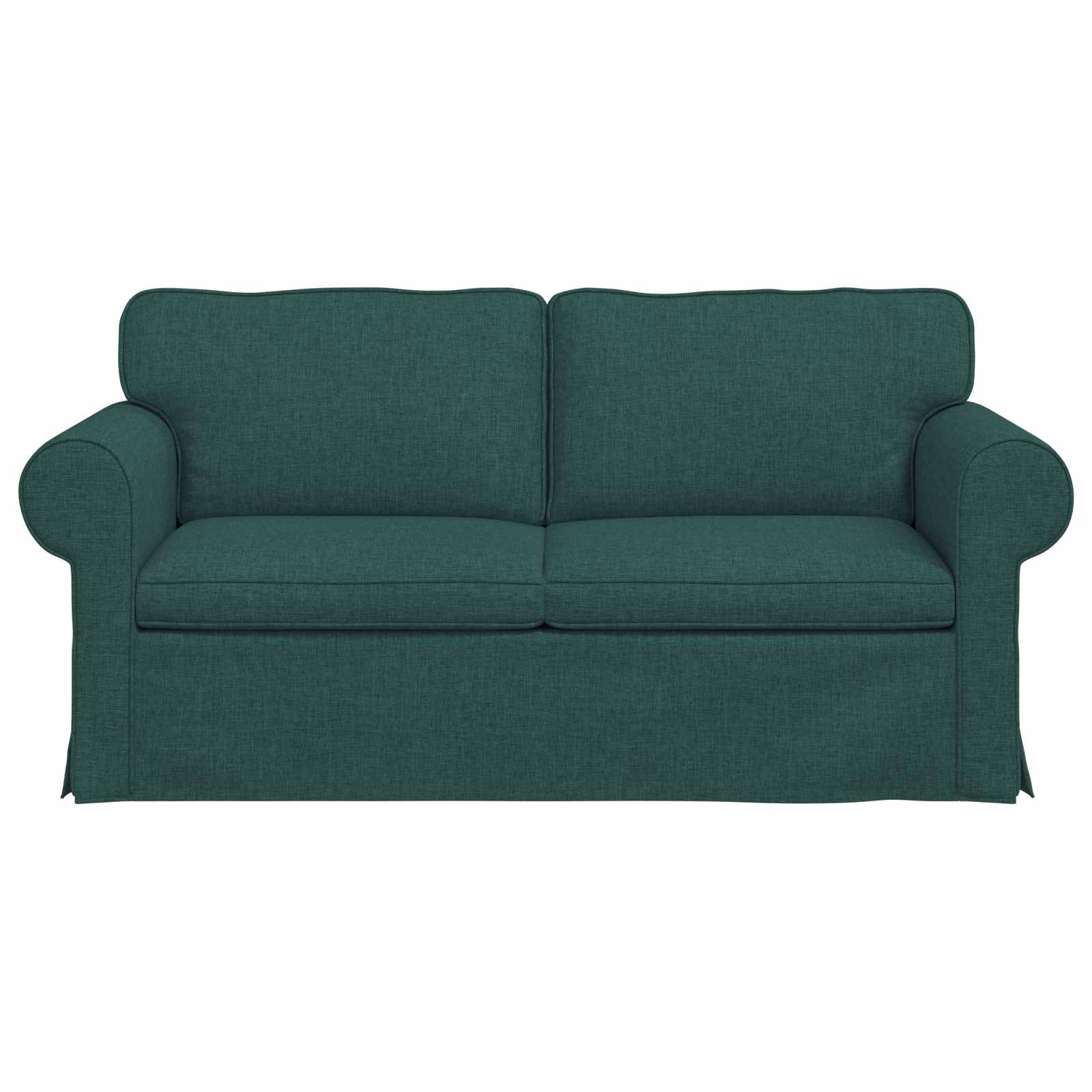 Καναπές Σκούρο Πράσινο 215 x 82 x 80 εκ ύφασμα - Pakobazaar