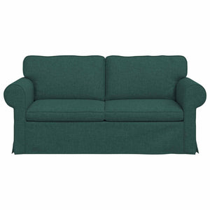 Καναπές Σκούρο Πράσινο 215 x 82 x 80 εκ ύφασμα - Pakobazaar