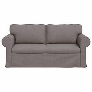 Καναπές Taupe 215 x 82 x 80 εκ ύφασμα - Pakobazaar