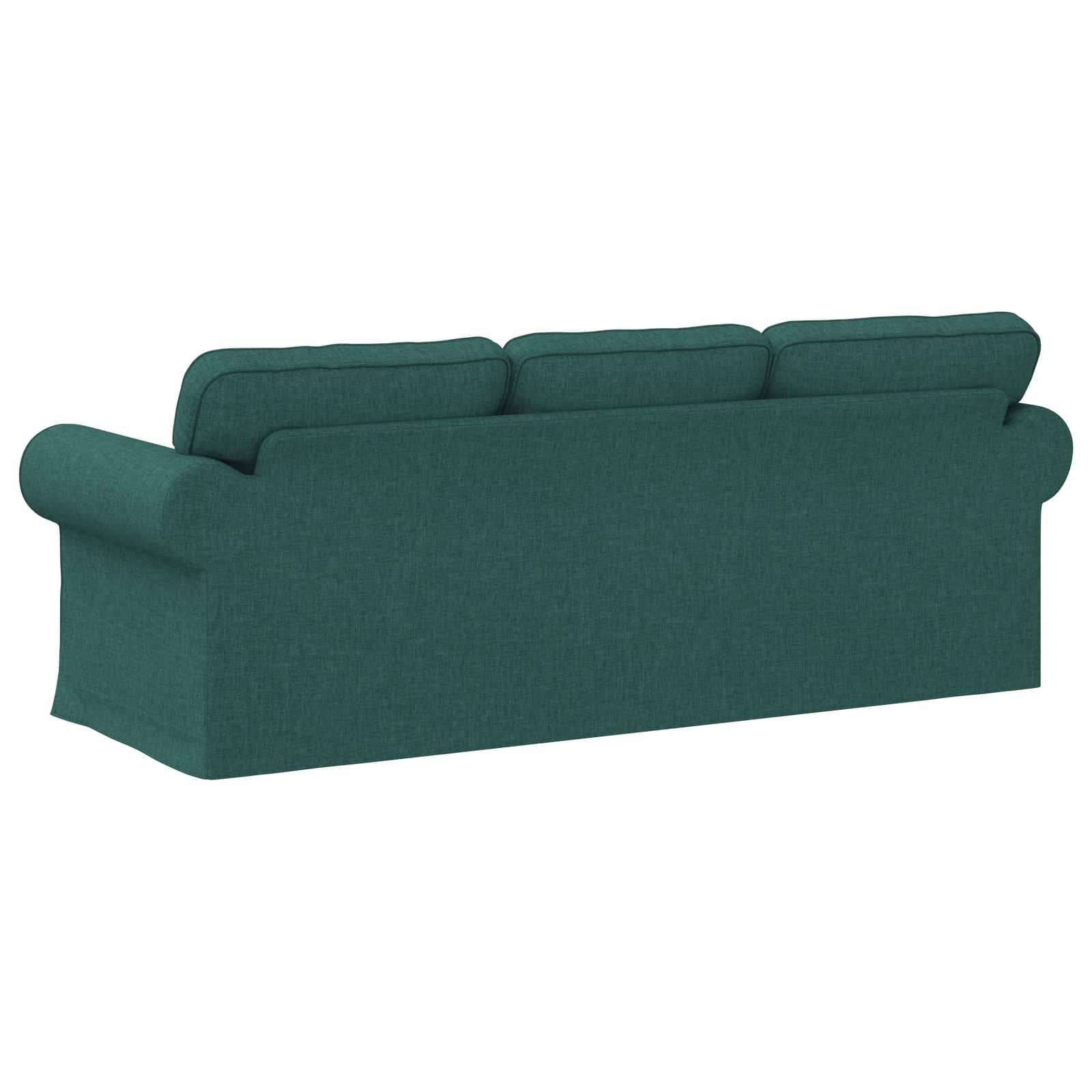 Καναπές Σκούρο Πράσινο 215 x 82 x 80 εκ ύφασμα - Pakobazaar