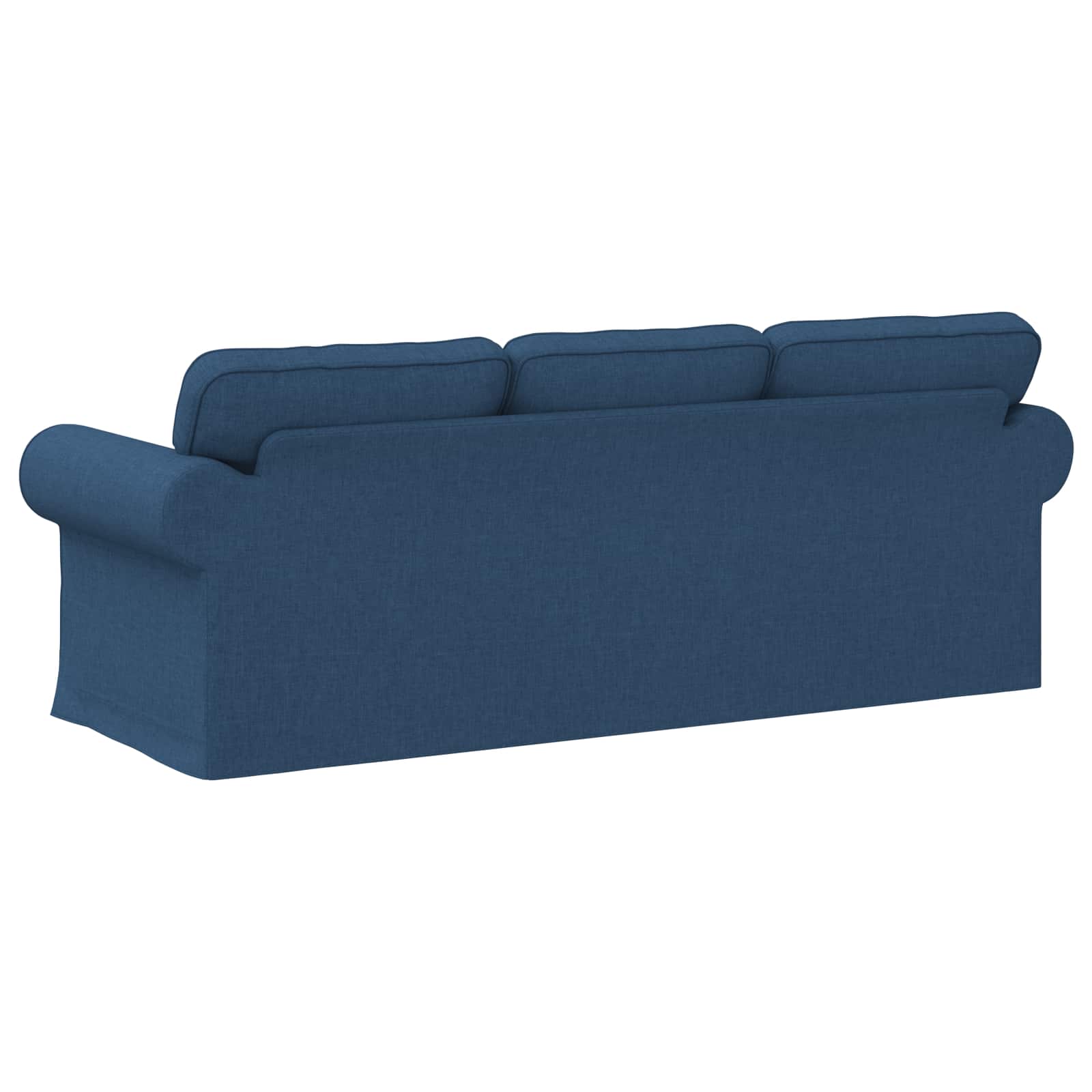 Καναπές Μπλε 215 x 82 x 80 εκ ύφασμα - Pakobazaar