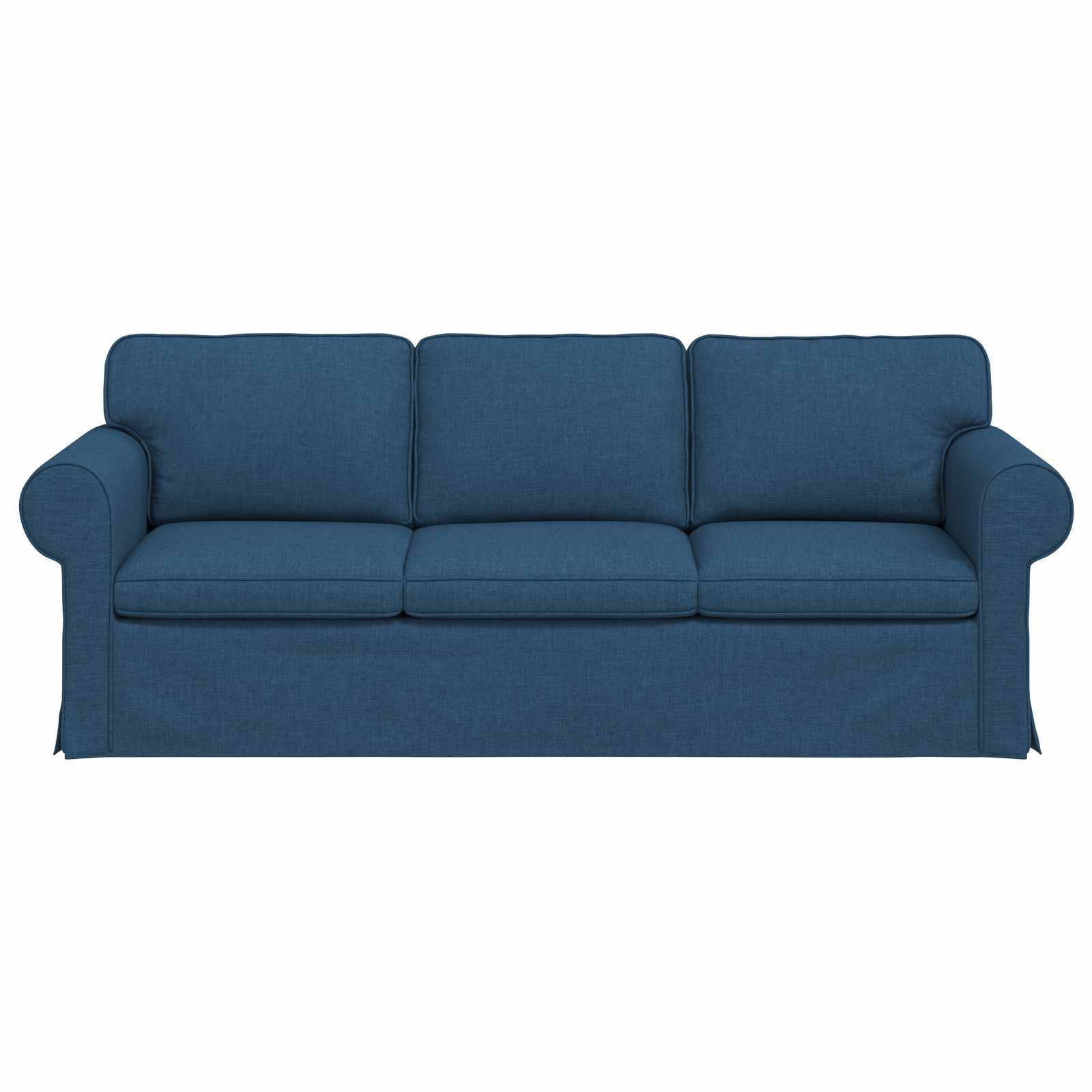 Καναπές Μπλε 215 x 82 x 80 εκ ύφασμα - Pakobazaar