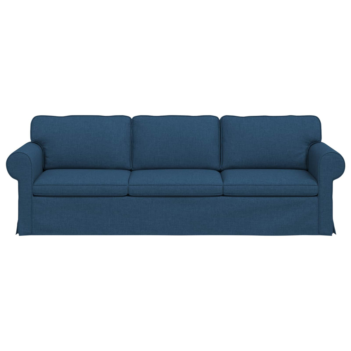 Καναπές Μπλε 245 x 82 x 80 εκ ύφασμα - Pakobazaar