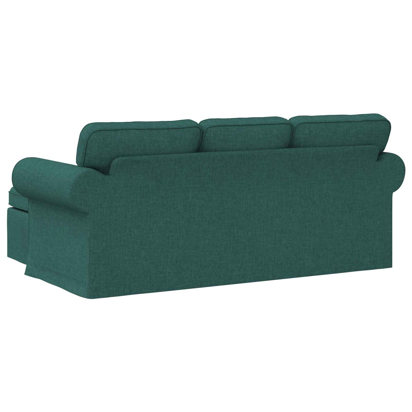 Καναπές Σκούρο Πράσινο 215 x 138 x 80 εκ ύφασμα - Pakobazaar