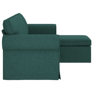 Καναπές Σκούρο Πράσινο 215 x 138 x 80 εκ ύφασμα - Pakobazaar