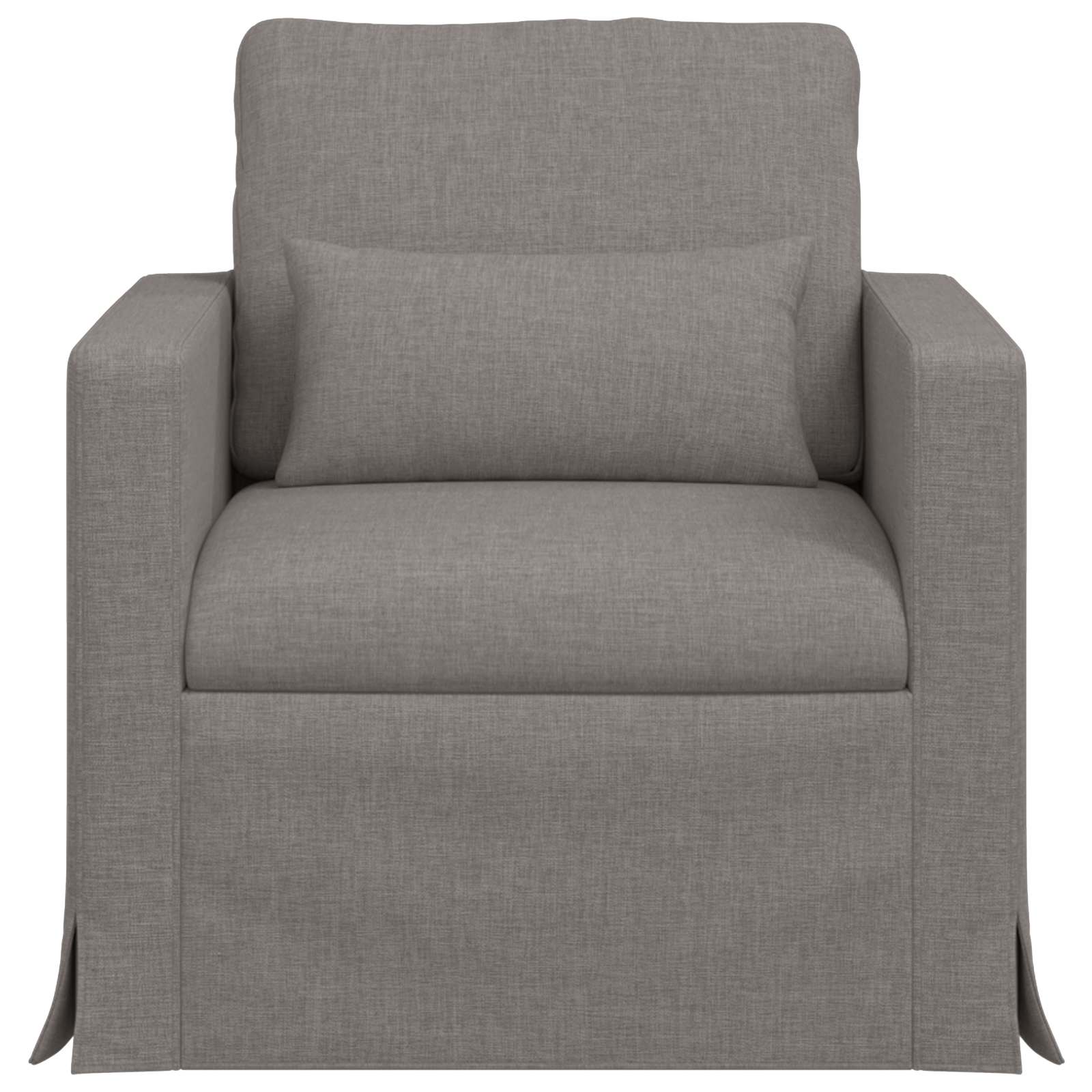 Καναπές Taupe 78 x 78 x 80 εκ. ύφασμα - Pakobazaar