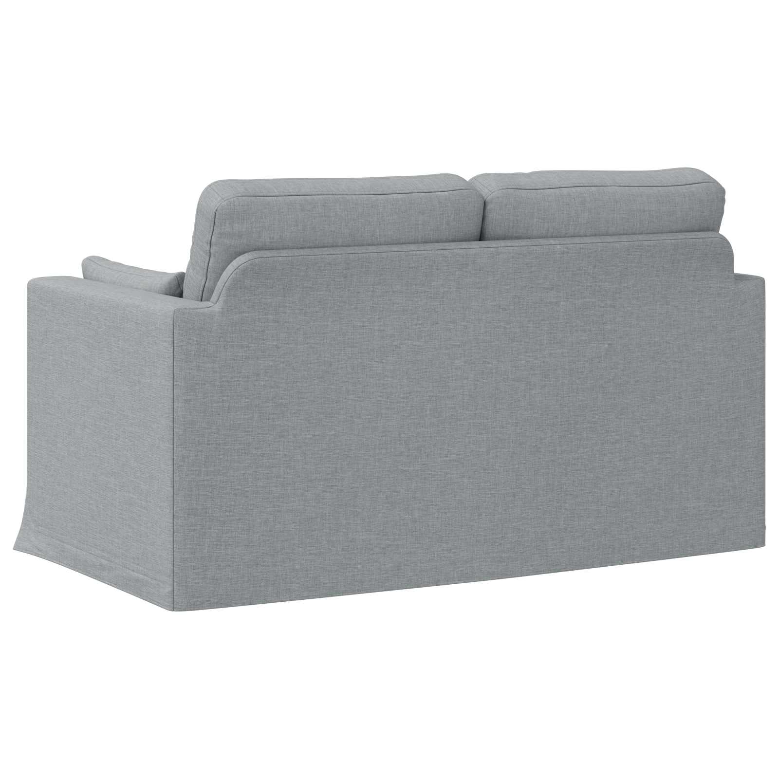 Καναπές Ανοιχτό γκρι 139 x 78 x 80 εκ ύφασμα - Pakobazaar