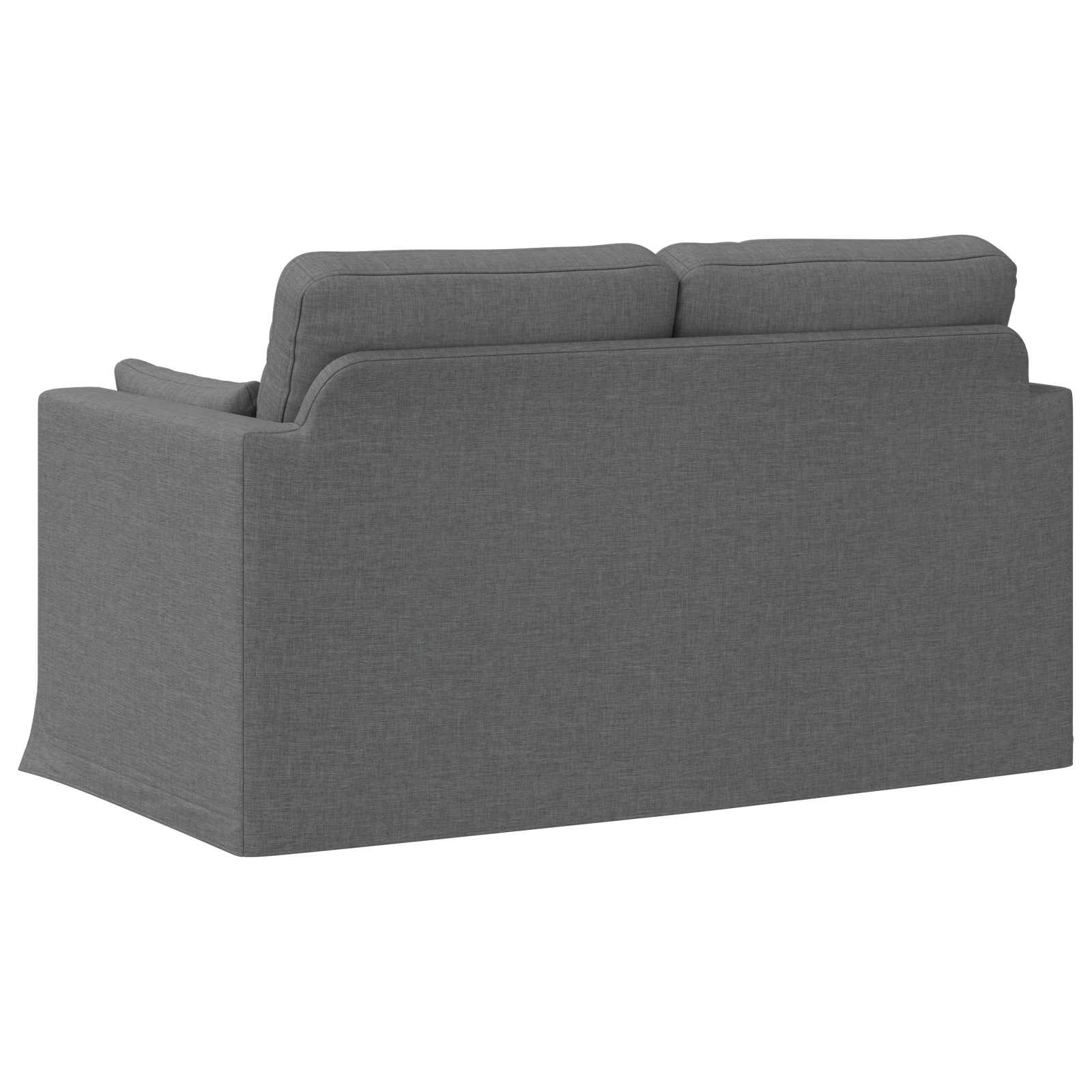 Καναπές Σκούρο Γκρι 139 x 78 x 80 εκ ύφασμα - Pakobazaar