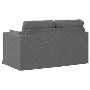 Καναπές Σκούρο Γκρι 139 x 78 x 80 εκ ύφασμα - Pakobazaar