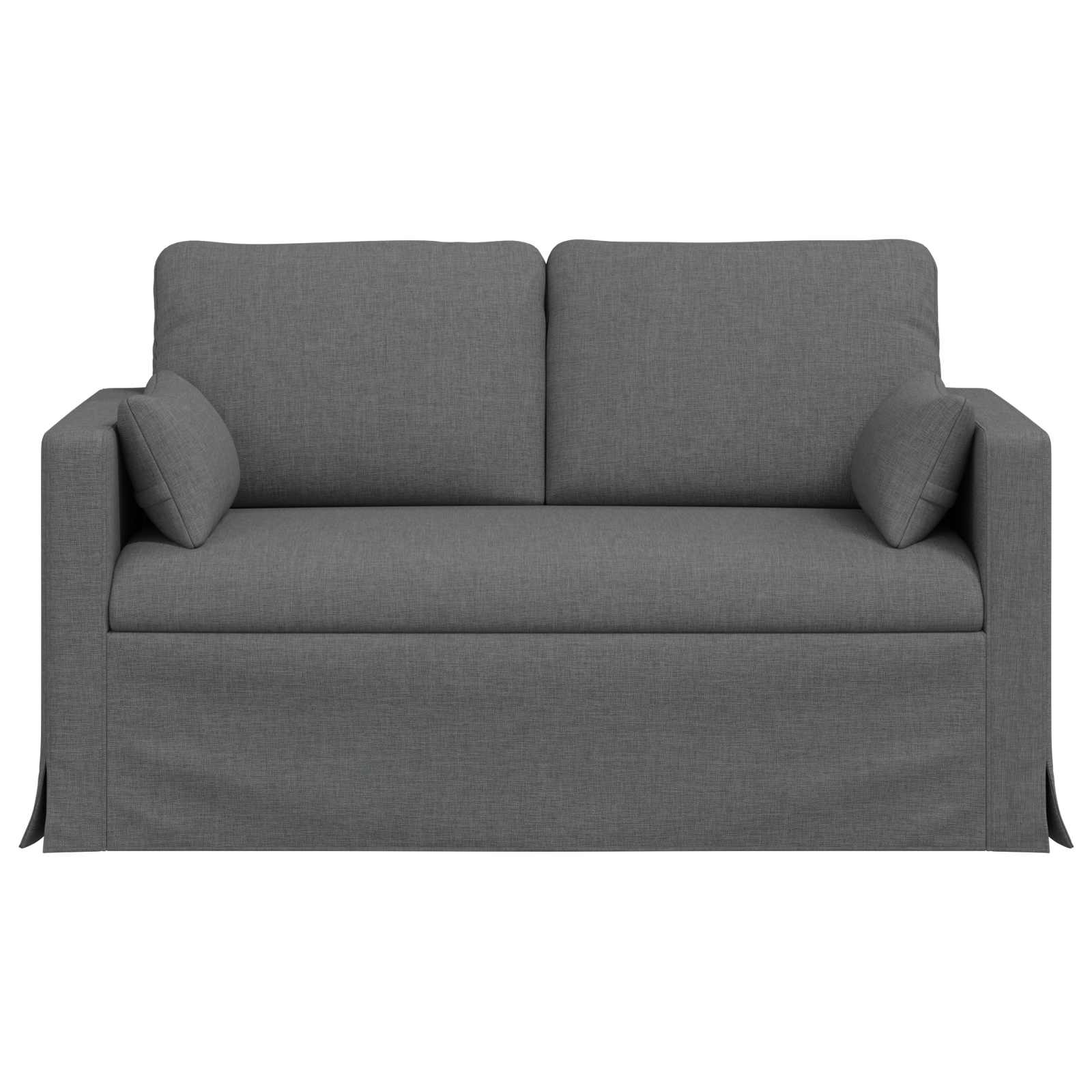 Καναπές Σκούρο Γκρι 139 x 78 x 80 εκ ύφασμα - Pakobazaar