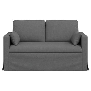 Καναπές Σκούρο Γκρι 139 x 78 x 80 εκ ύφασμα - Pakobazaar