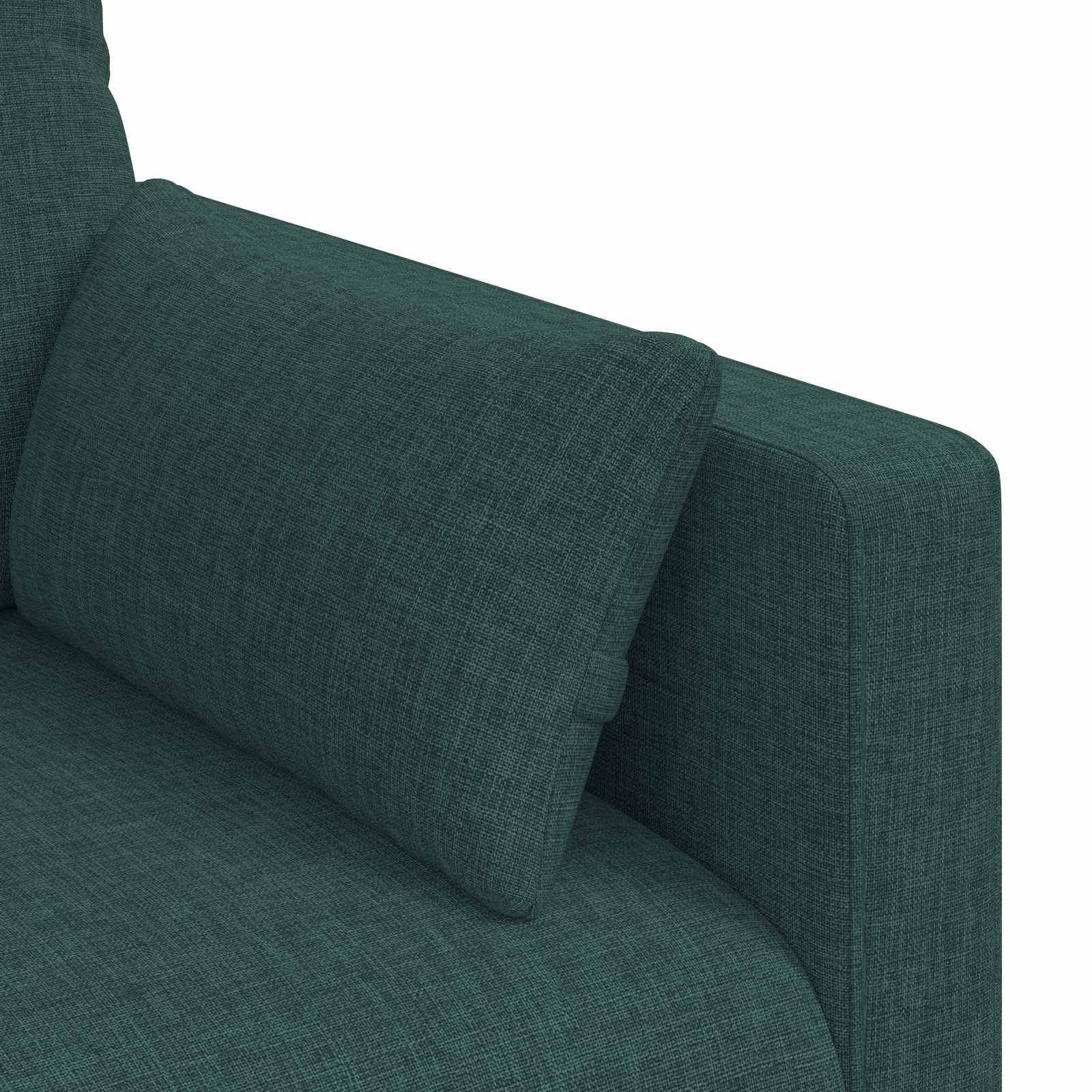 Καναπές Σκούρο Πράσινο 139 x 78 x 80 εκ ύφασμα - Pakobazaar