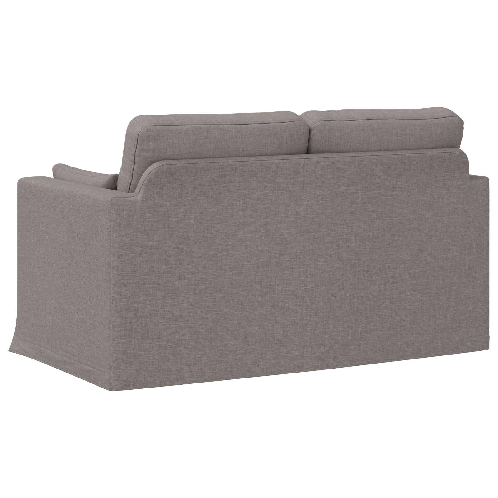 Καναπές Taupe 139 x 78 x 80 εκ ύφασμα - Pakobazaar