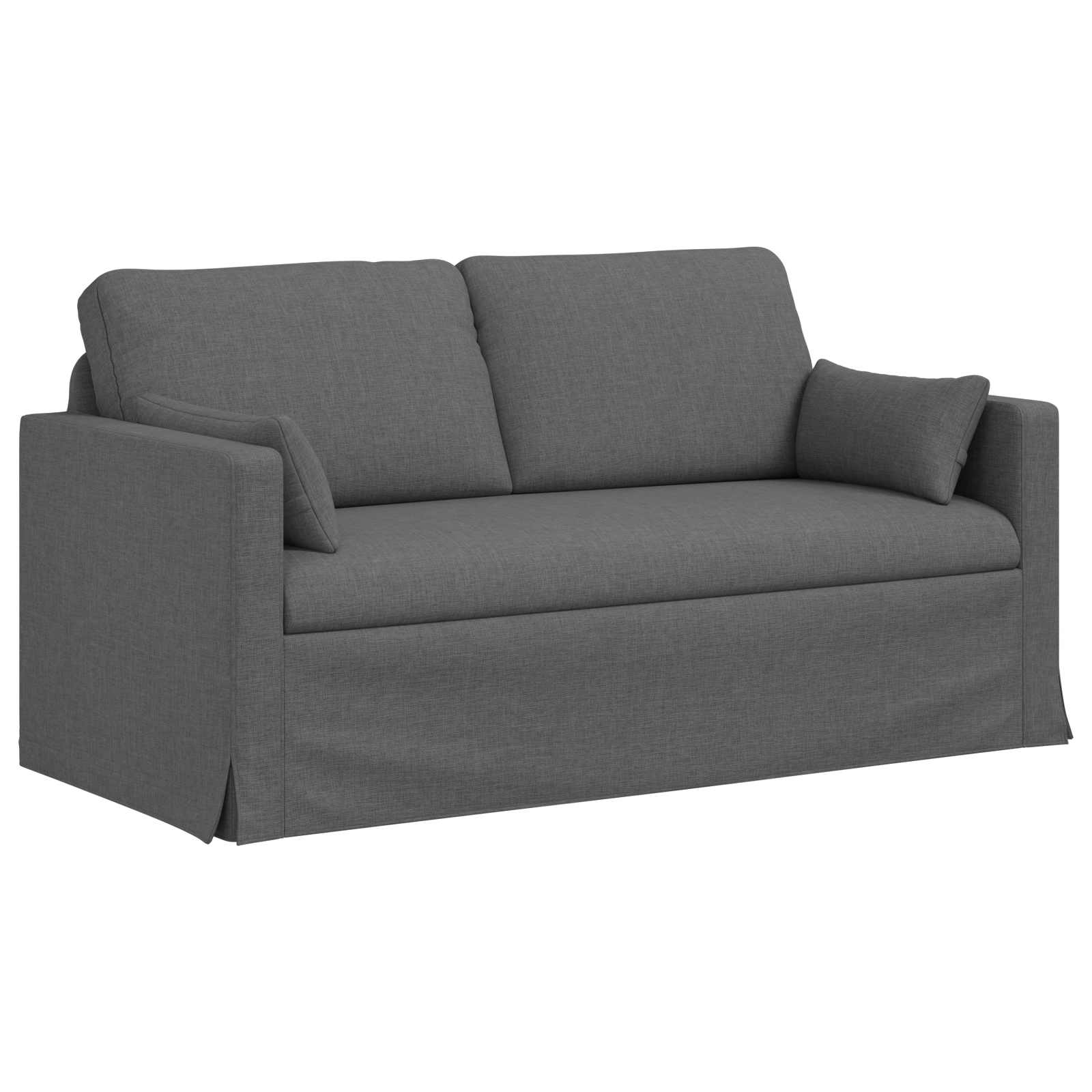Καναπές Σκούρο Γκρι 158 x 78 x 80 εκ ύφασμα - Pakobazaar