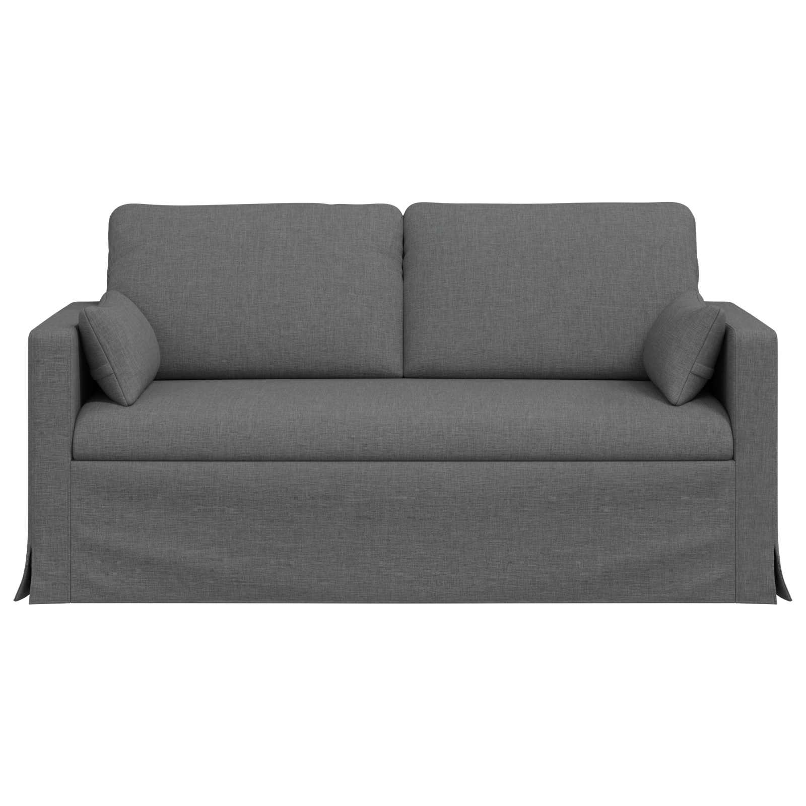 Καναπές Σκούρο Γκρι 158 x 78 x 80 εκ ύφασμα - Pakobazaar
