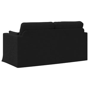 Καναπές Μαύρο 158 x 78 x 80 εκ ύφασμα - Pakobazaar
