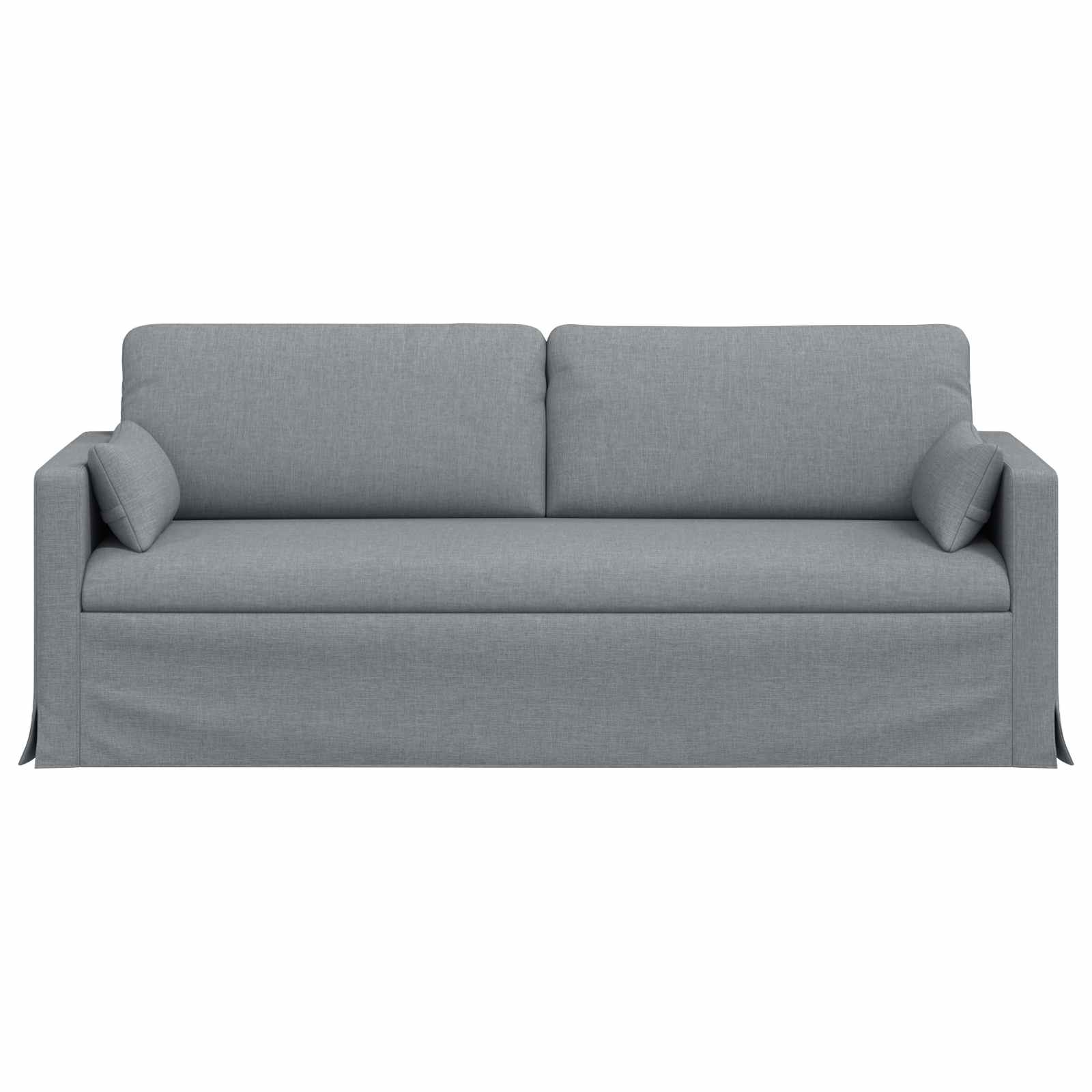 Καναπές Ανοιχτό γκρι 198 x 78 x 80 εκ ύφασμα - Pakobazaar