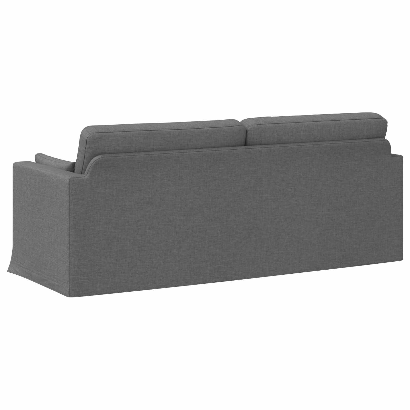 Καναπές Σκούρο Γκρι 198 x 78 x 80 εκ ύφασμα - Pakobazaar