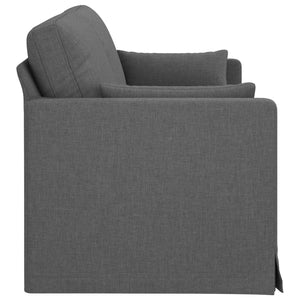 Καναπές Σκούρο Γκρι 198 x 78 x 80 εκ ύφασμα - Pakobazaar