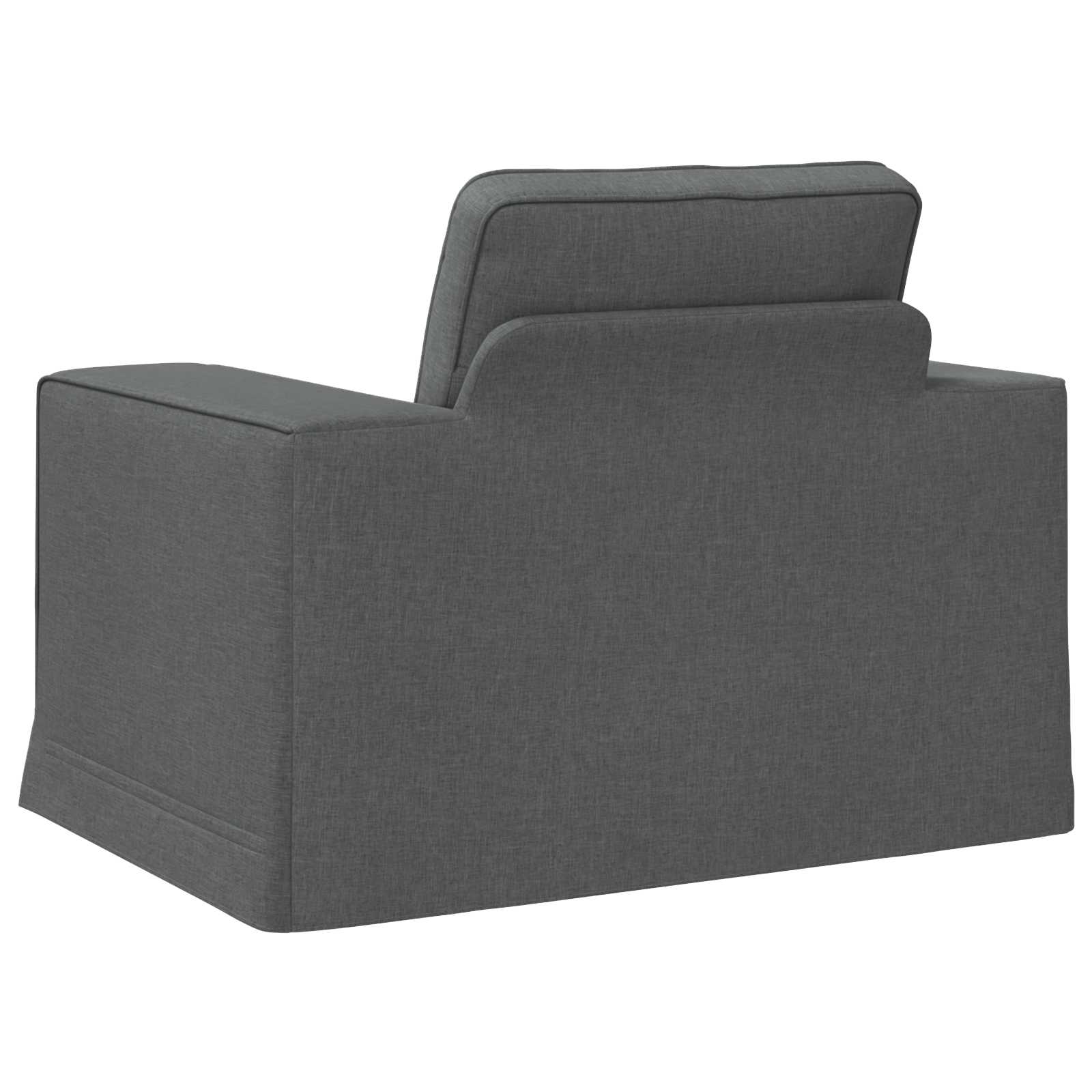 Καναπές Σκούρο Γκρι 103 x 80 x 82 εκ ύφασμα - Pakobazaar