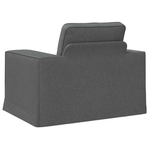 Καναπές Σκούρο Γκρι 103 x 80 x 82 εκ ύφασμα - Pakobazaar