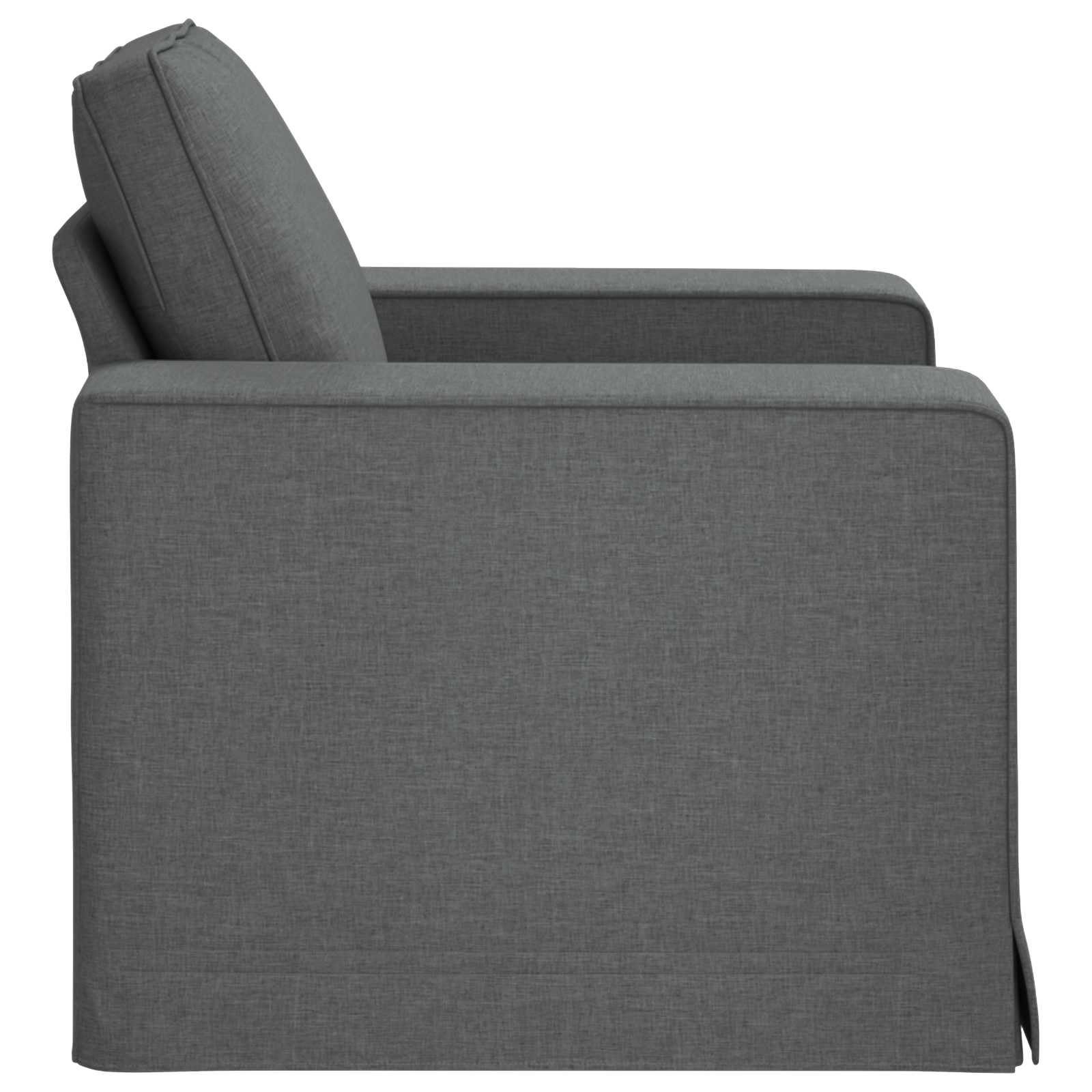 Καναπές Σκούρο Γκρι 103 x 80 x 82 εκ ύφασμα - Pakobazaar