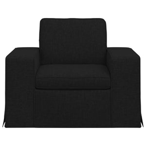Καναπές Μαύρο 103 x 80 x 82 εκ ύφασμα - Pakobazaar