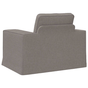 Καναπές Taupe 103 x 80 x 82 εκ ύφασμα - Pakobazaar