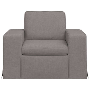 Καναπές Taupe 103 x 80 x 82 εκ ύφασμα - Pakobazaar