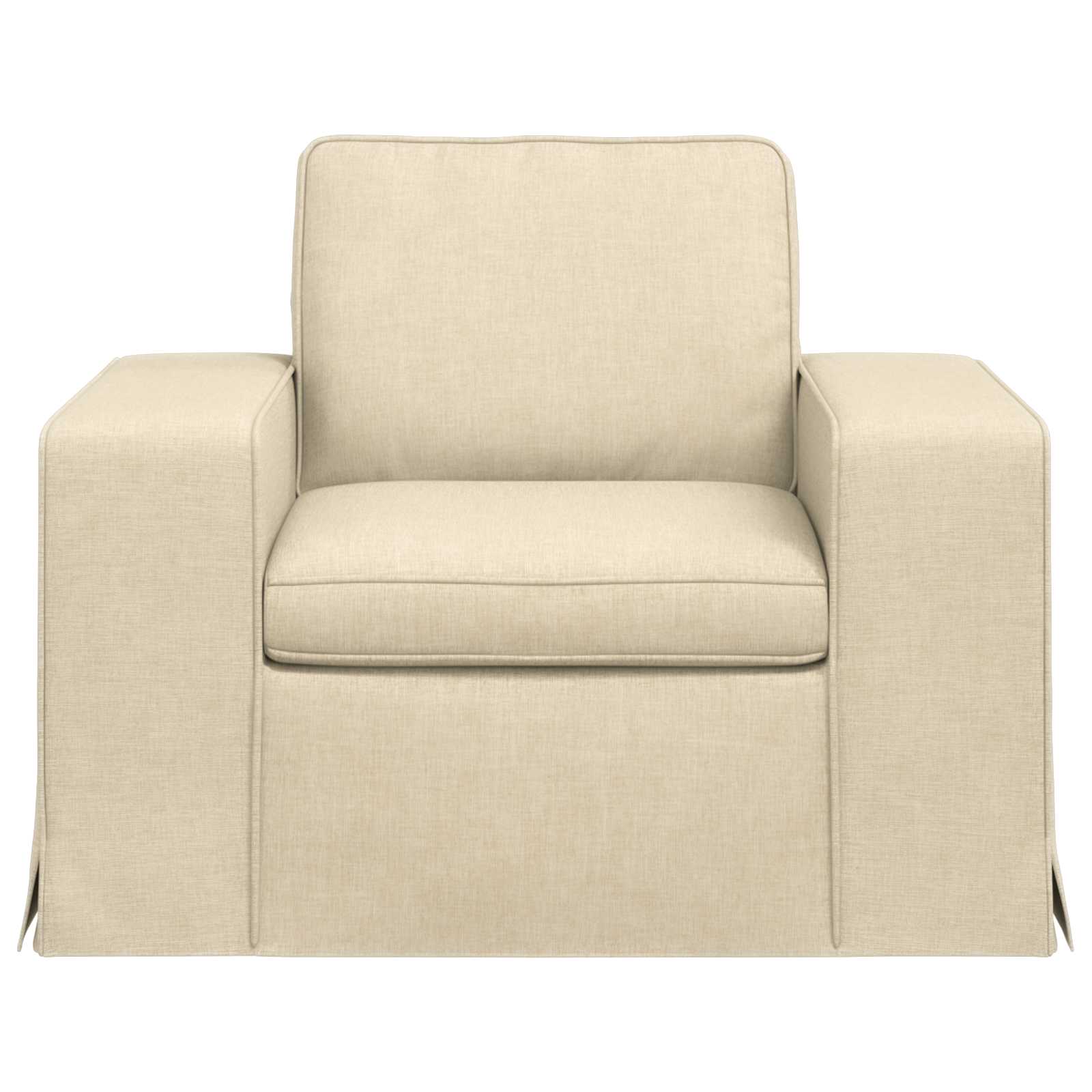 Καναπές Κρεμ 103 x 80 x 82 εκ ύφασμα - Pakobazaar