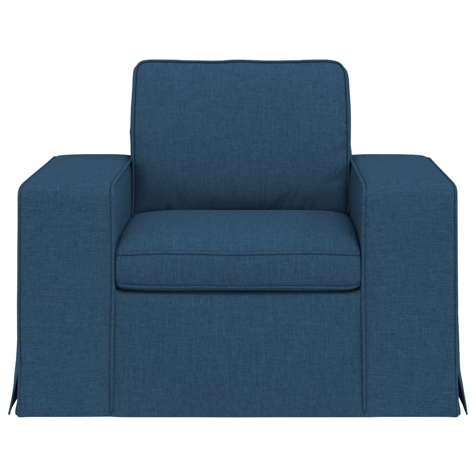 Καναπές Μπλε 103 x 80 x 82 εκ ύφασμα - Pakobazaar