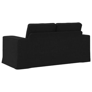 Καναπές Μαύρο 162 x 80 x 82 εκ ύφασμα - Pakobazaar