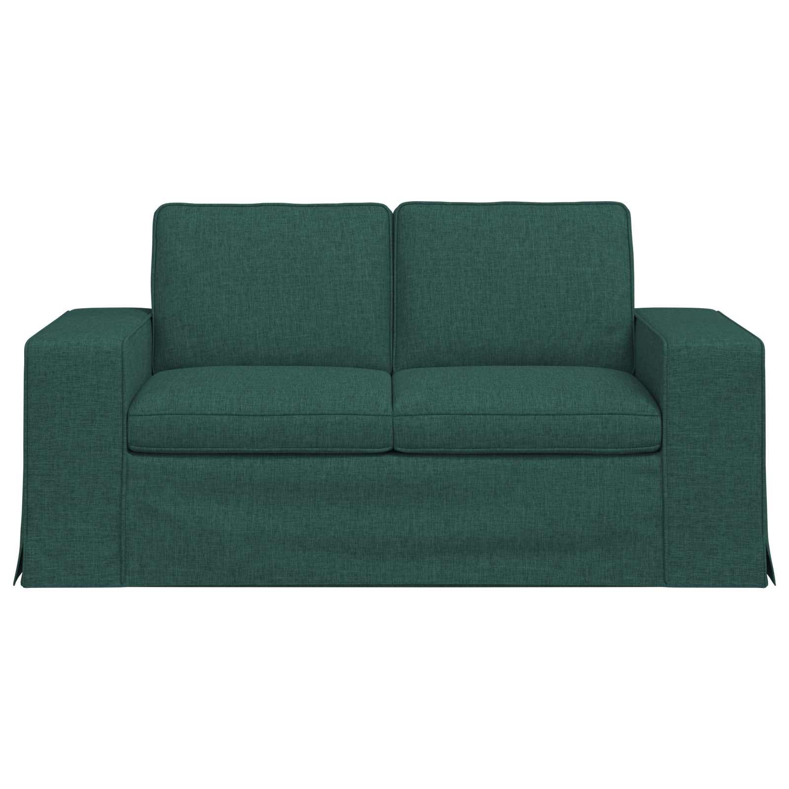 Καναπές Σκούρο Πράσινο 162 x 80 x 82 εκ ύφασμα - Pakobazaar