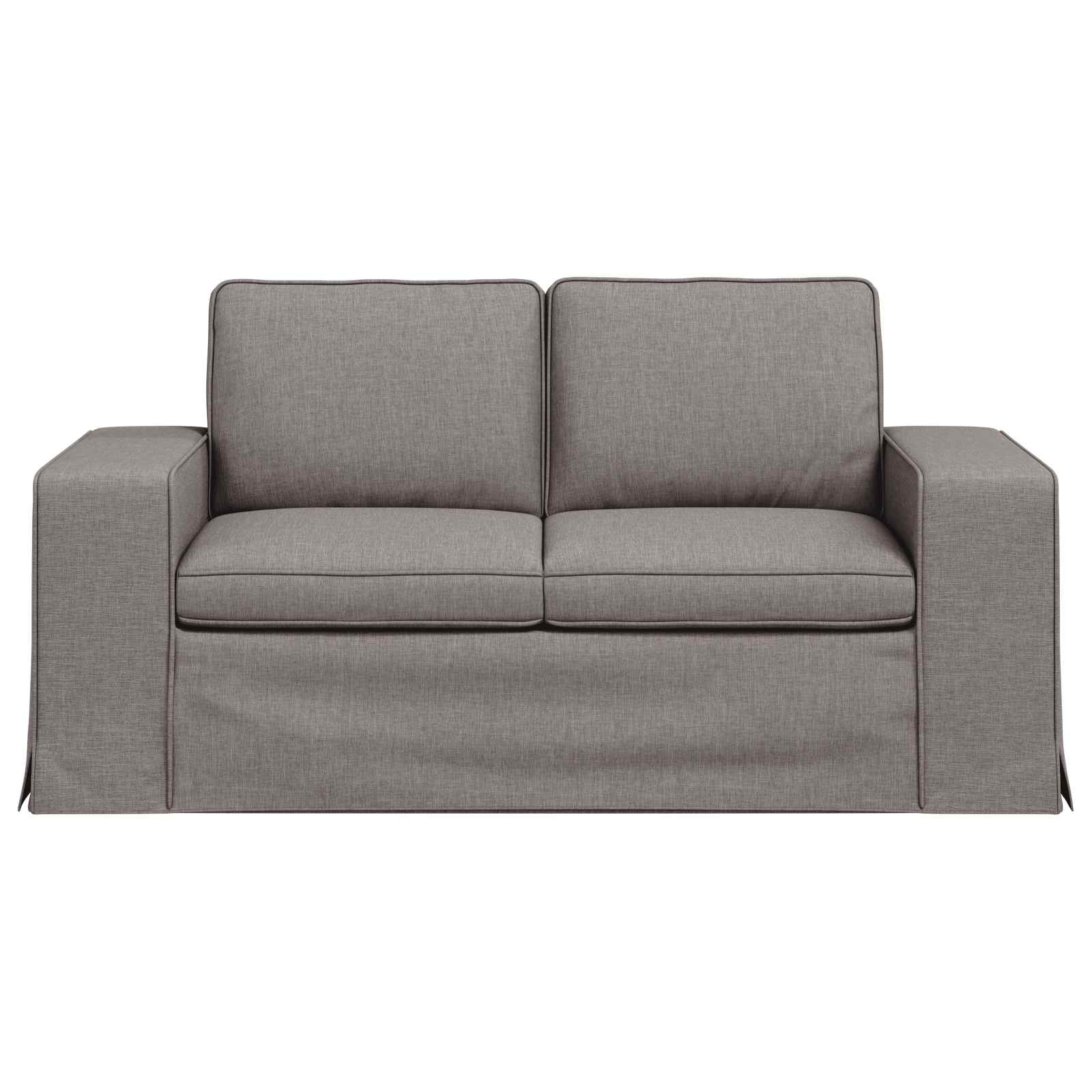 Καναπές Taupe 162 x 80 x 82 εκ ύφασμα - Pakobazaar