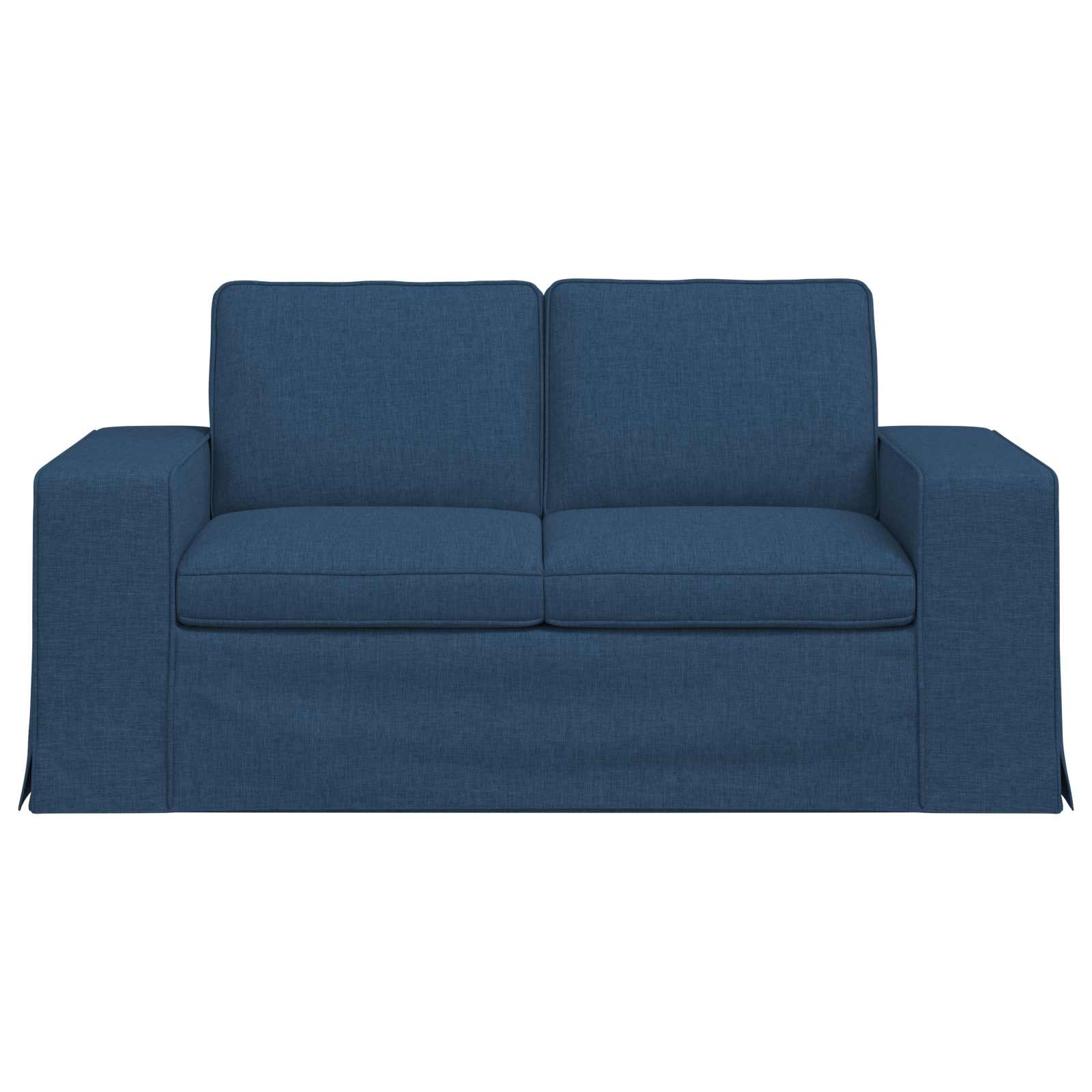 Καναπές Μπλε 162 x 80 x 82 εκ ύφασμα - Pakobazaar