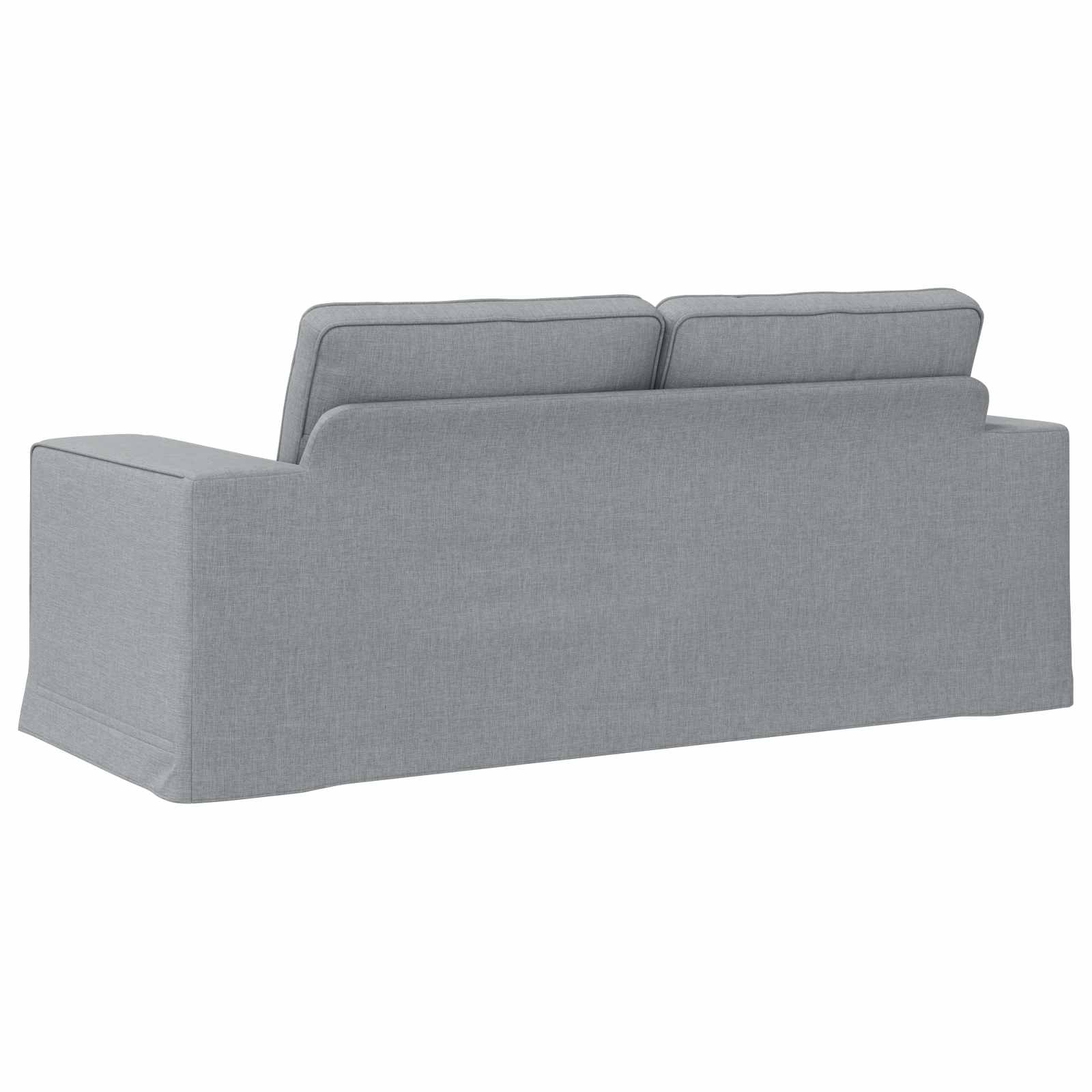 Καναπές Ανοιχτό γκρι 182 x 80 x 82 εκ ύφασμα - Pakobazaar