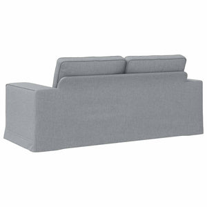 Καναπές Ανοιχτό γκρι 182 x 80 x 82 εκ ύφασμα - Pakobazaar