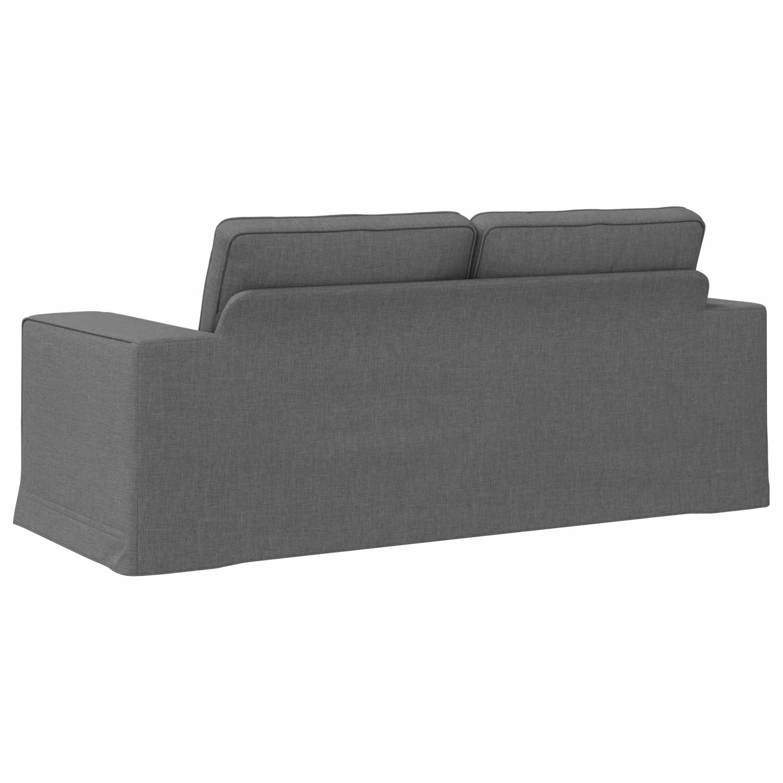 Καναπές Σκούρο Γκρι 182 x 80 x 82 εκ ύφασμα - Pakobazaar