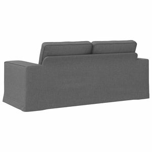 Καναπές Σκούρο Γκρι 182 x 80 x 82 εκ ύφασμα - Pakobazaar