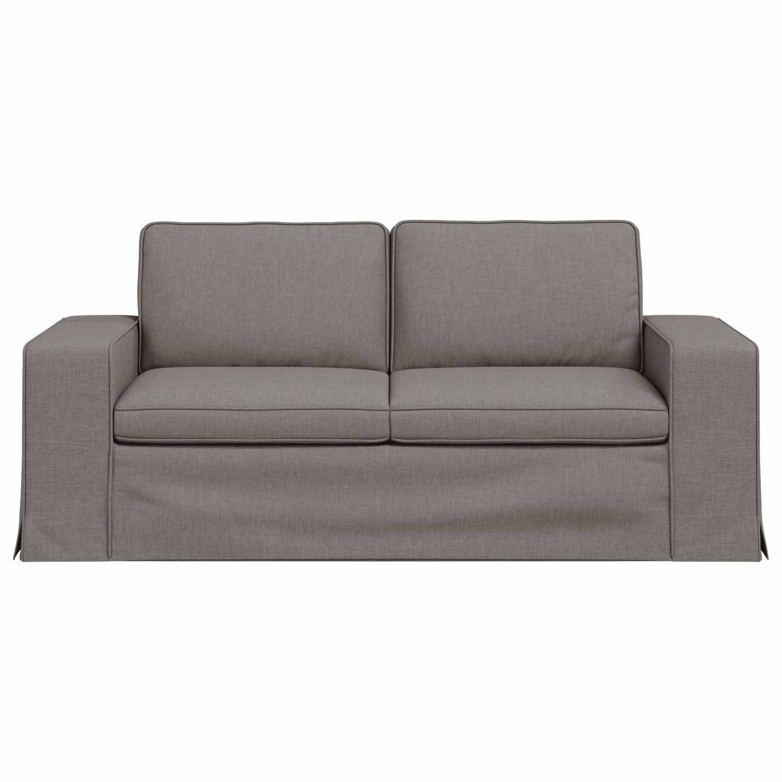 Καναπές Taupe 182 x 80 x 82 εκ ύφασμα - Pakobazaar