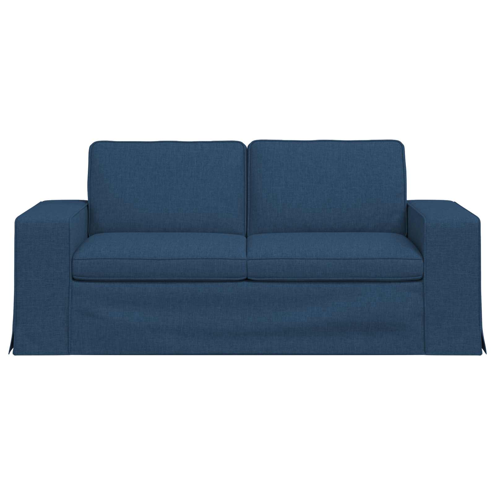 Καναπές Μπλε 182 x 80 x 82 εκ ύφασμα - Pakobazaar
