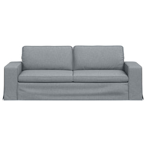 Καναπές Ανοιχτό γκρι 222 x 80 x 82 εκ ύφασμα - Pakobazaar