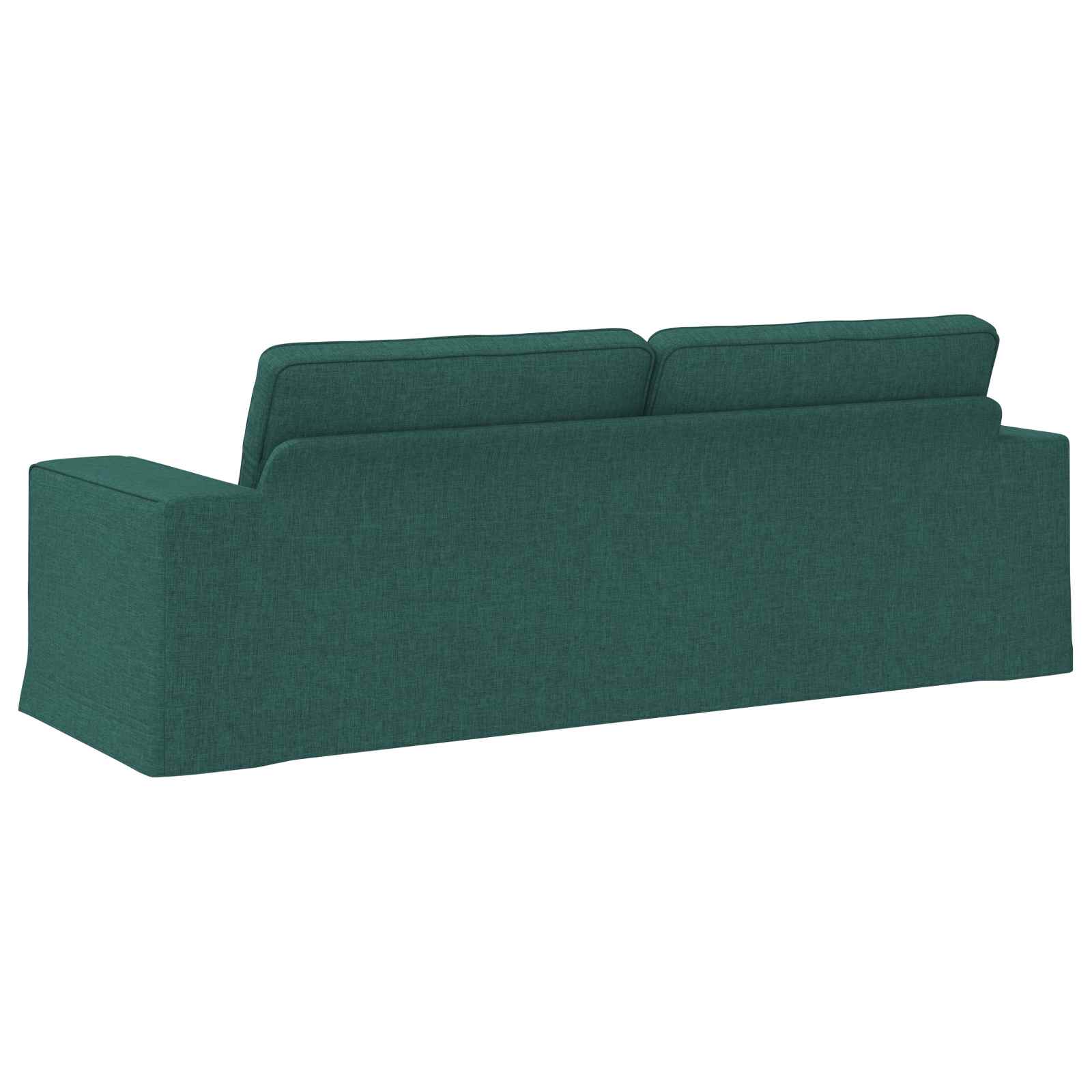 Καναπές Σκούρο Πράσινο 222 x 80 x 82 εκ ύφασμα - Pakobazaar