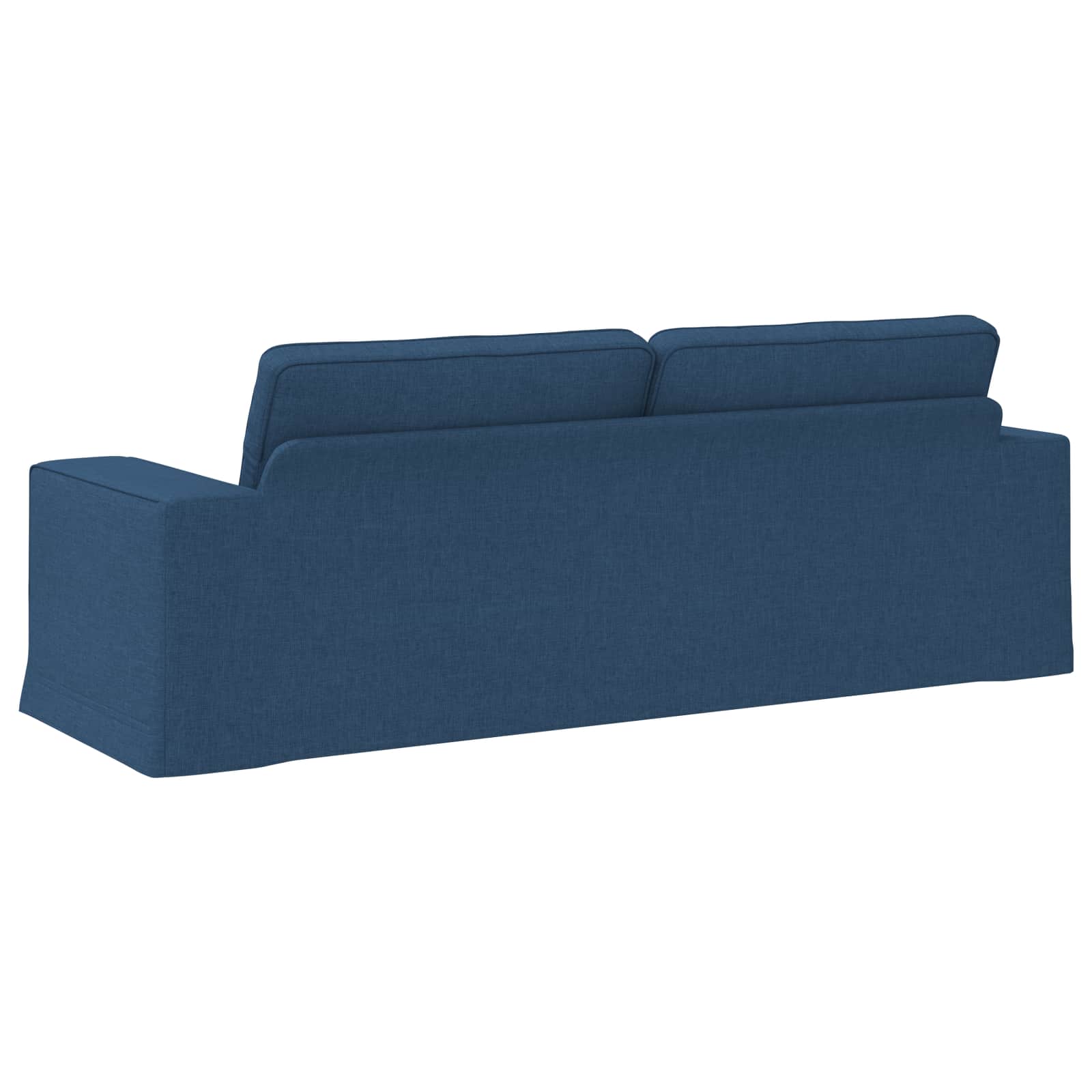 Καναπές Μπλε 222 x 80 x 82 εκ ύφασμα - Pakobazaar