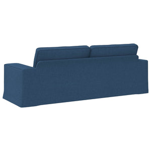 Καναπές Μπλε 222 x 80 x 82 εκ ύφασμα - Pakobazaar