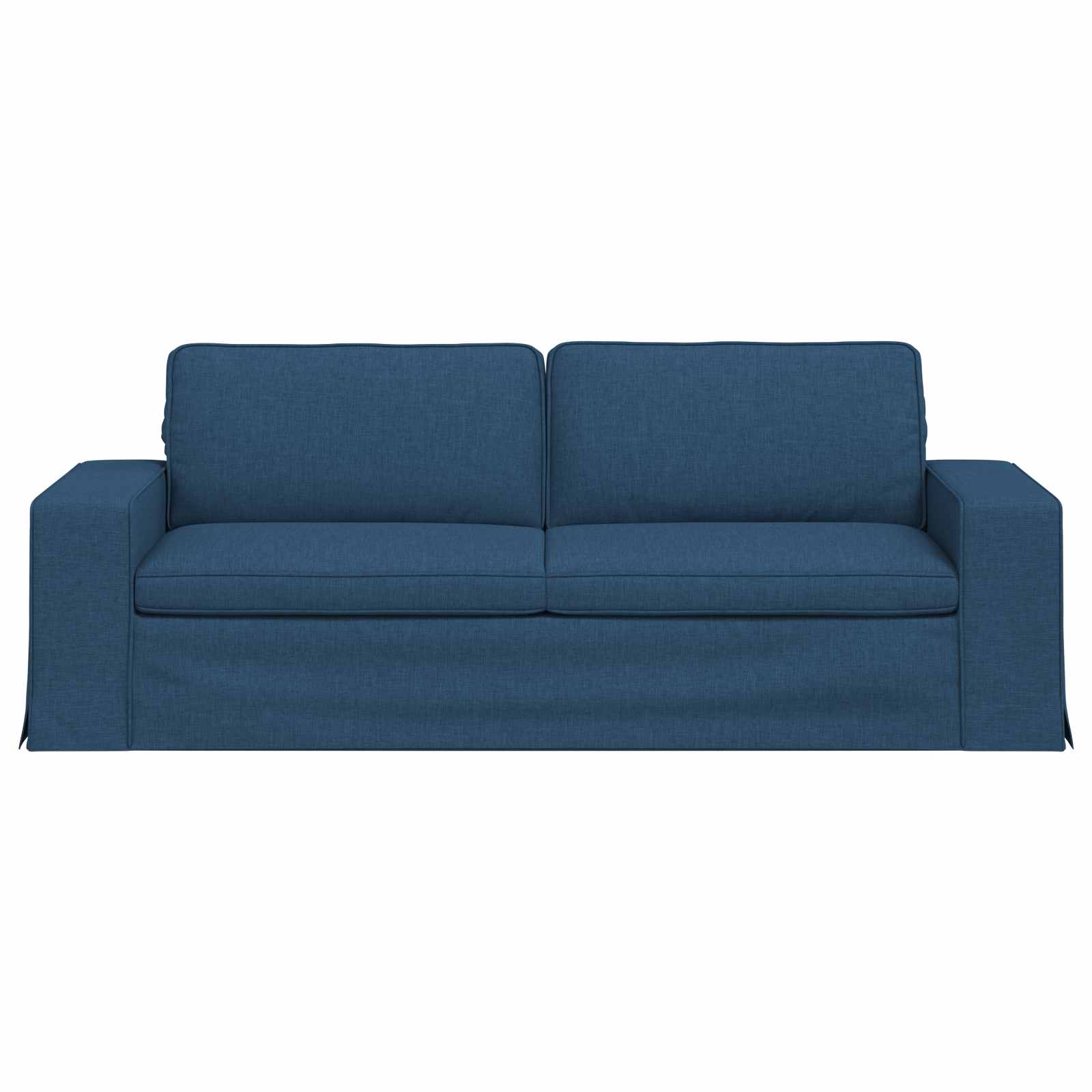 Καναπές Μπλε 222 x 80 x 82 εκ ύφασμα - Pakobazaar