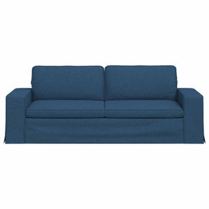 Καναπές Μπλε 222 x 80 x 82 εκ ύφασμα - Pakobazaar