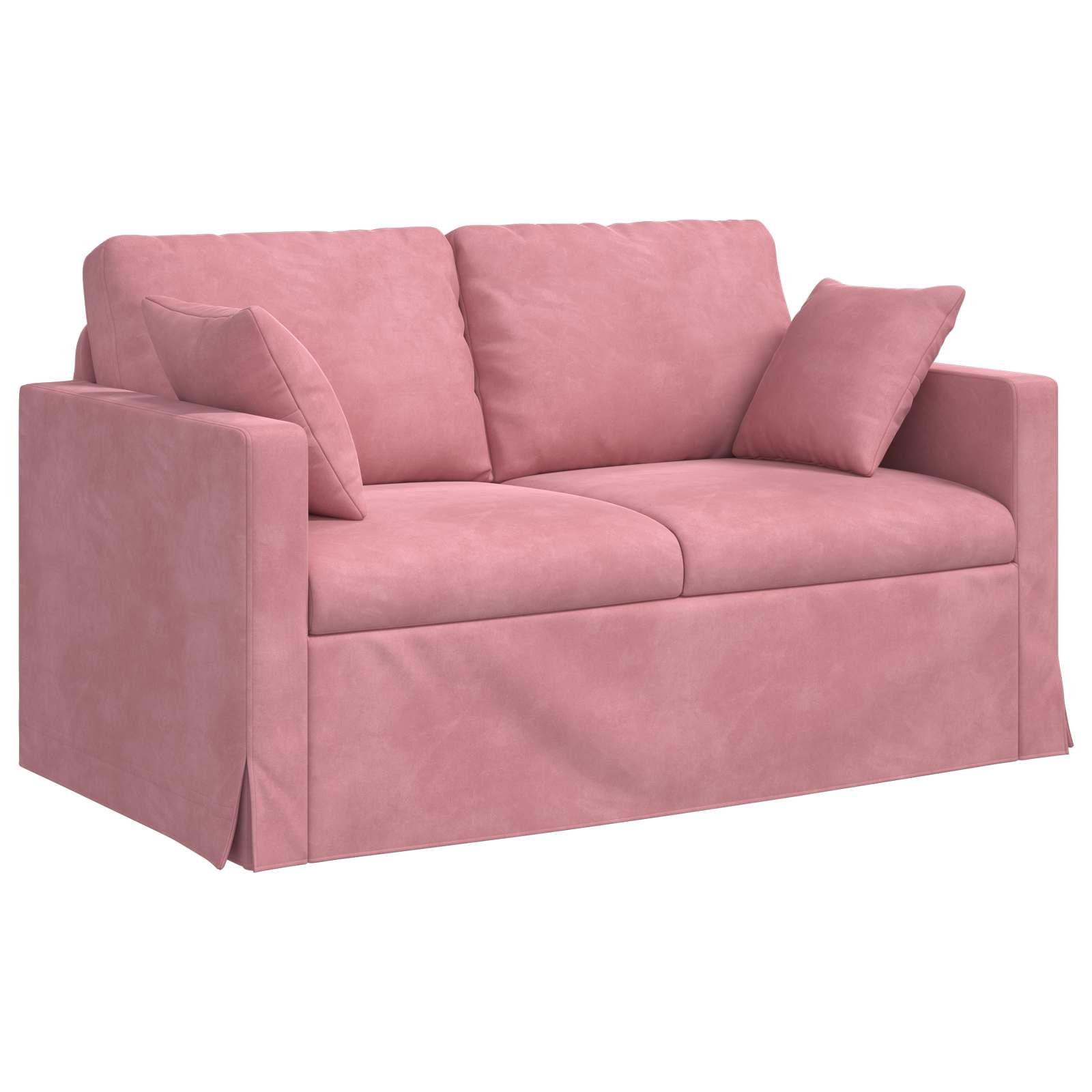 Καναπές Ροζ 138 x 78 x 80 εκ Βελούδο - Pakobazaar