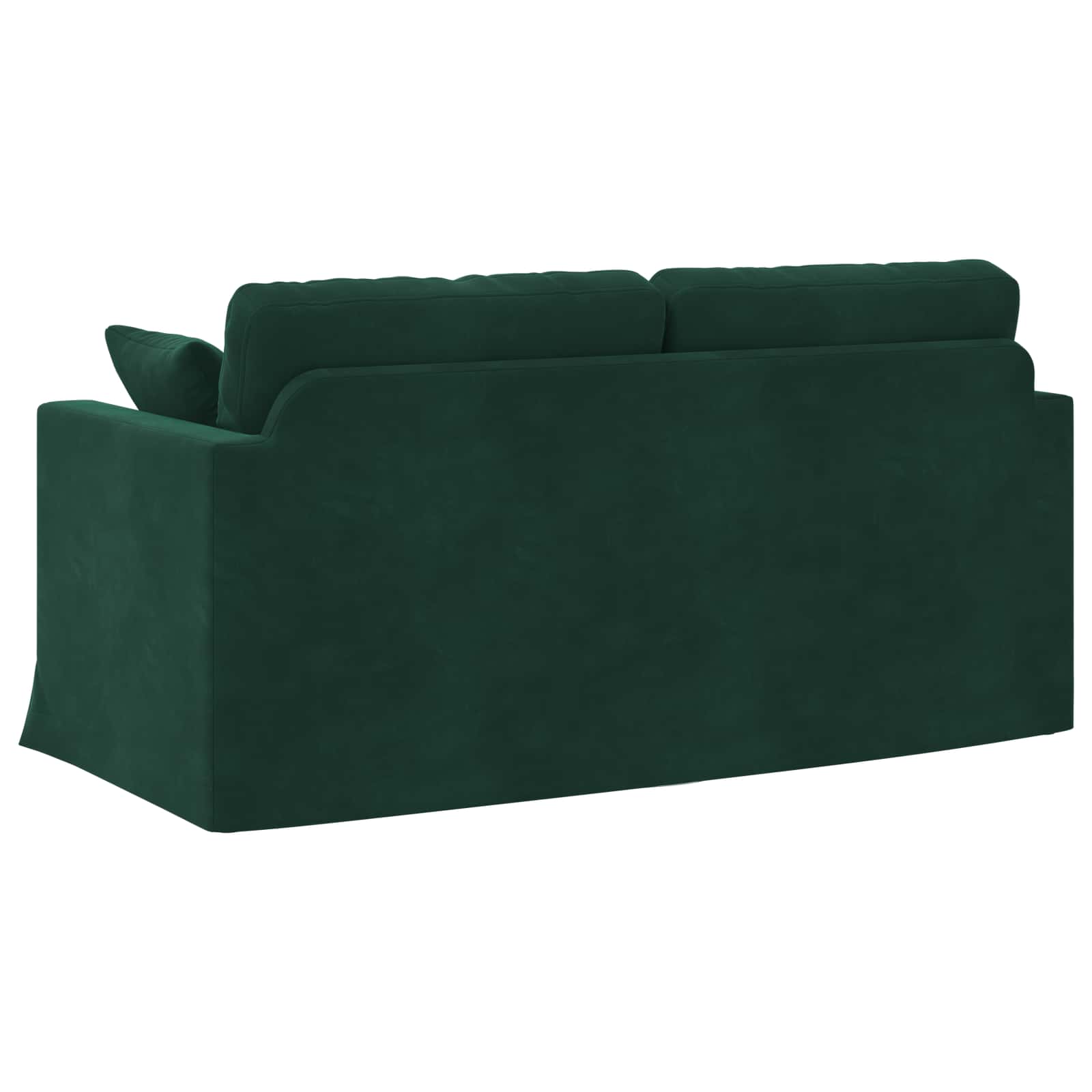Καναπές Σκούρο Πράσινο 158 x 78 x 80 εκ Βελούδο - Pakobazaar